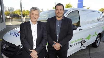 SPIE Belgium leaset eerste Mercedes eVito in België