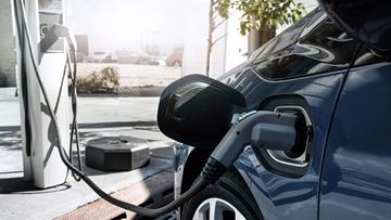 Charging electric leasecar