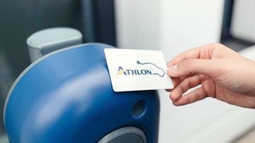 Athlon Mobility Card Close Up